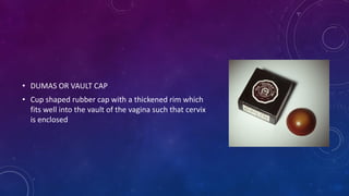 Barrier methods of contraception | PDF