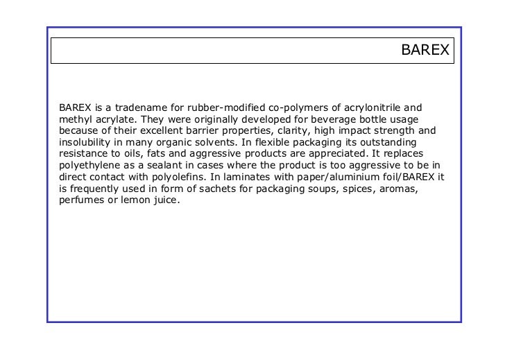 Barrier Properties Of Films 03 12