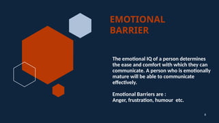 BARRIERS.pptx by priyanka arora......... | PPTX