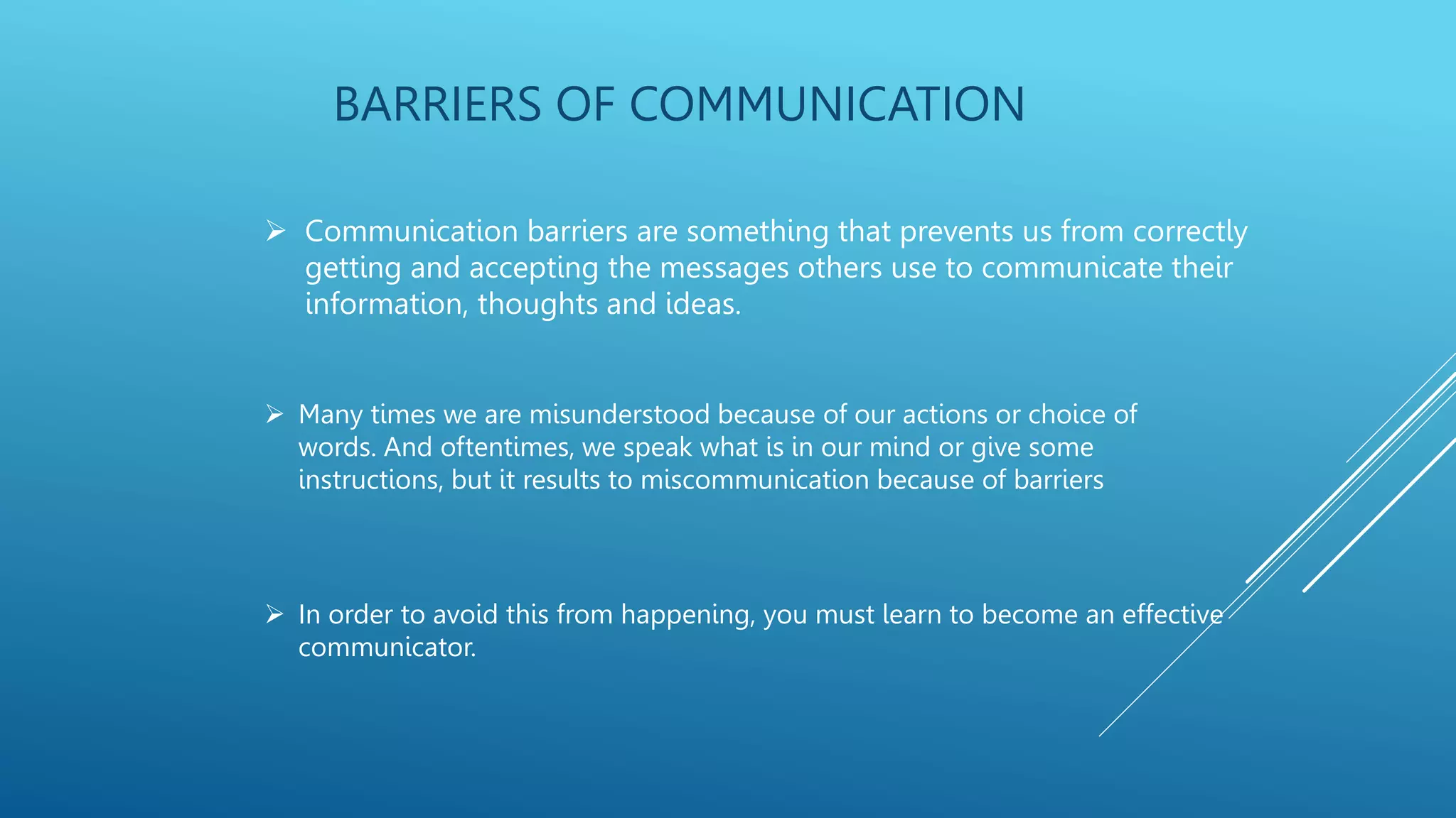 Message Barriers Barriers of communication.pptx