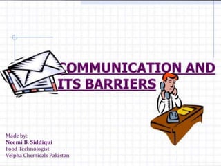 Barriers of communication and its remedies