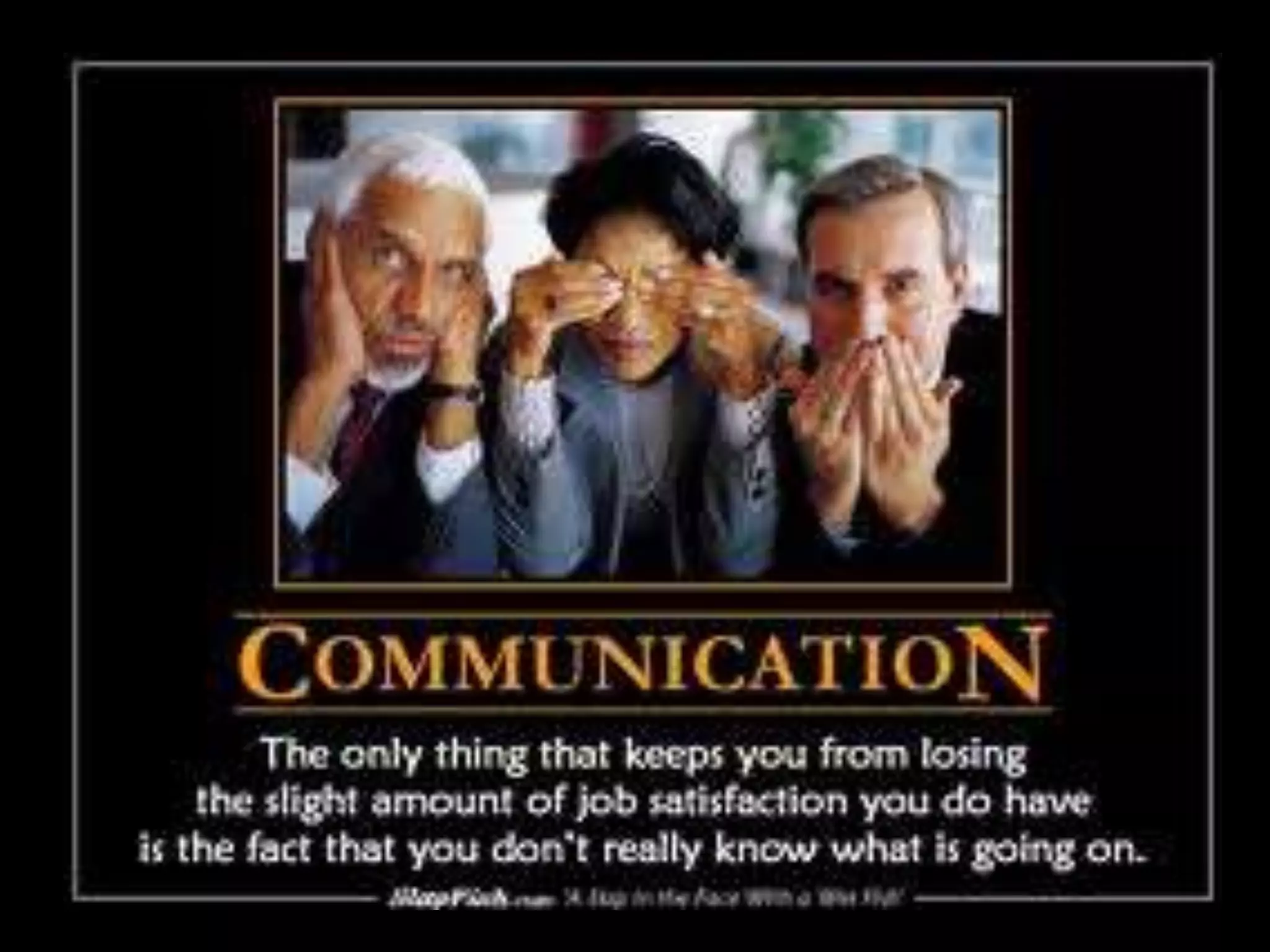 Barriers of effective communication