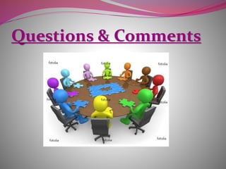 Questions & Comments
 