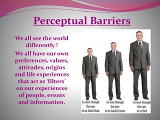perceptual barriers