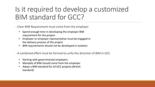 Barriers to bim implementation in gcc