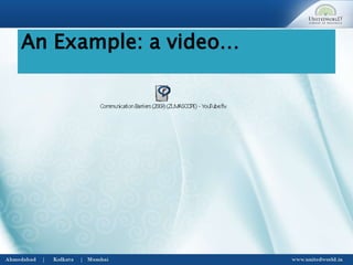An Example: a video…
 