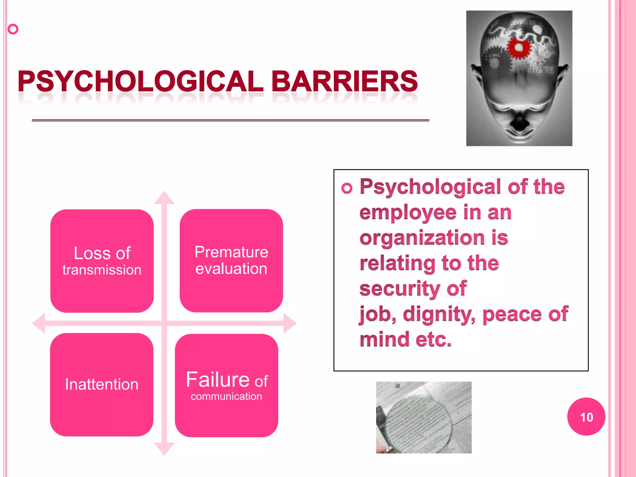 




     Loss of        Premature
    transmission    evaluation




    Inattention    Failure of
                   communication

                                   10
 