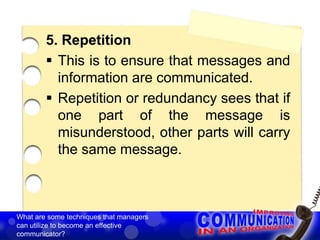Barriers to effective communication | PPTX