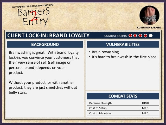 Client Lock In Brand Loyalty Vulnerabilities Client Lock In Brand Loyalty Vulnerabilities