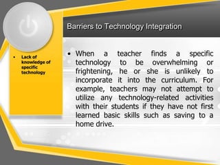 Barriers to Technology Integration _ CLARITO | PPTX