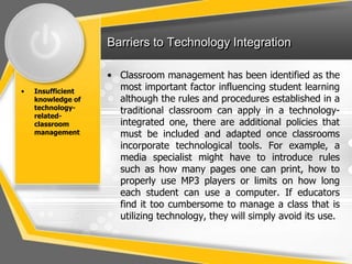 Barriers to Technology Integration _ CLARITO | PPTX