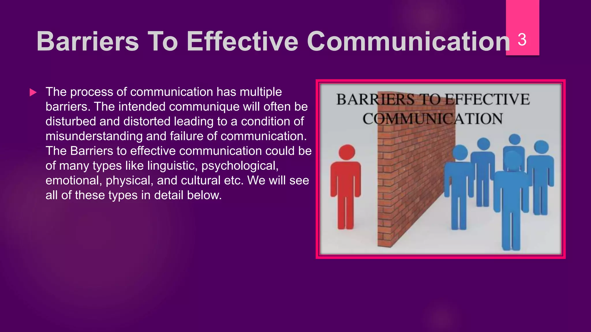 Barriers To Effective Communication In Workplace