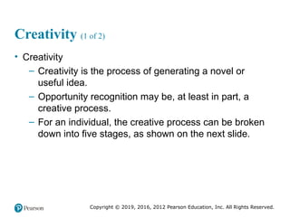 recognizing opportunities and generating ideas | PPTX