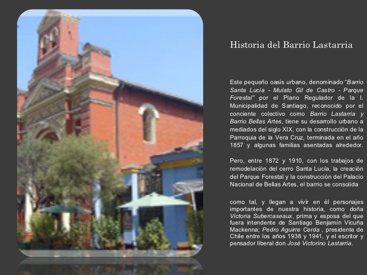 Barrio lastarria