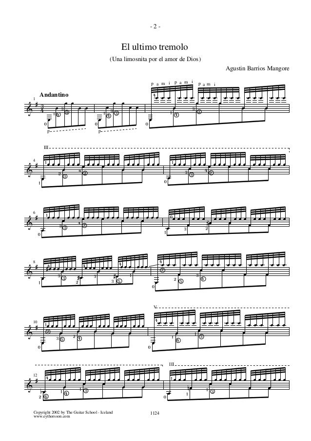 el ultimo tremolo una el ultimo tremolo una