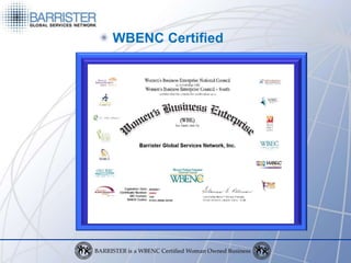 WBENC Certified
 