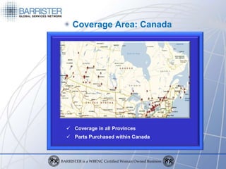 Coverage Area: Canada




 Coverage in all Provinces
 Parts Purchased within Canada
 