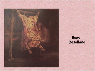 Buey
Desollado
 