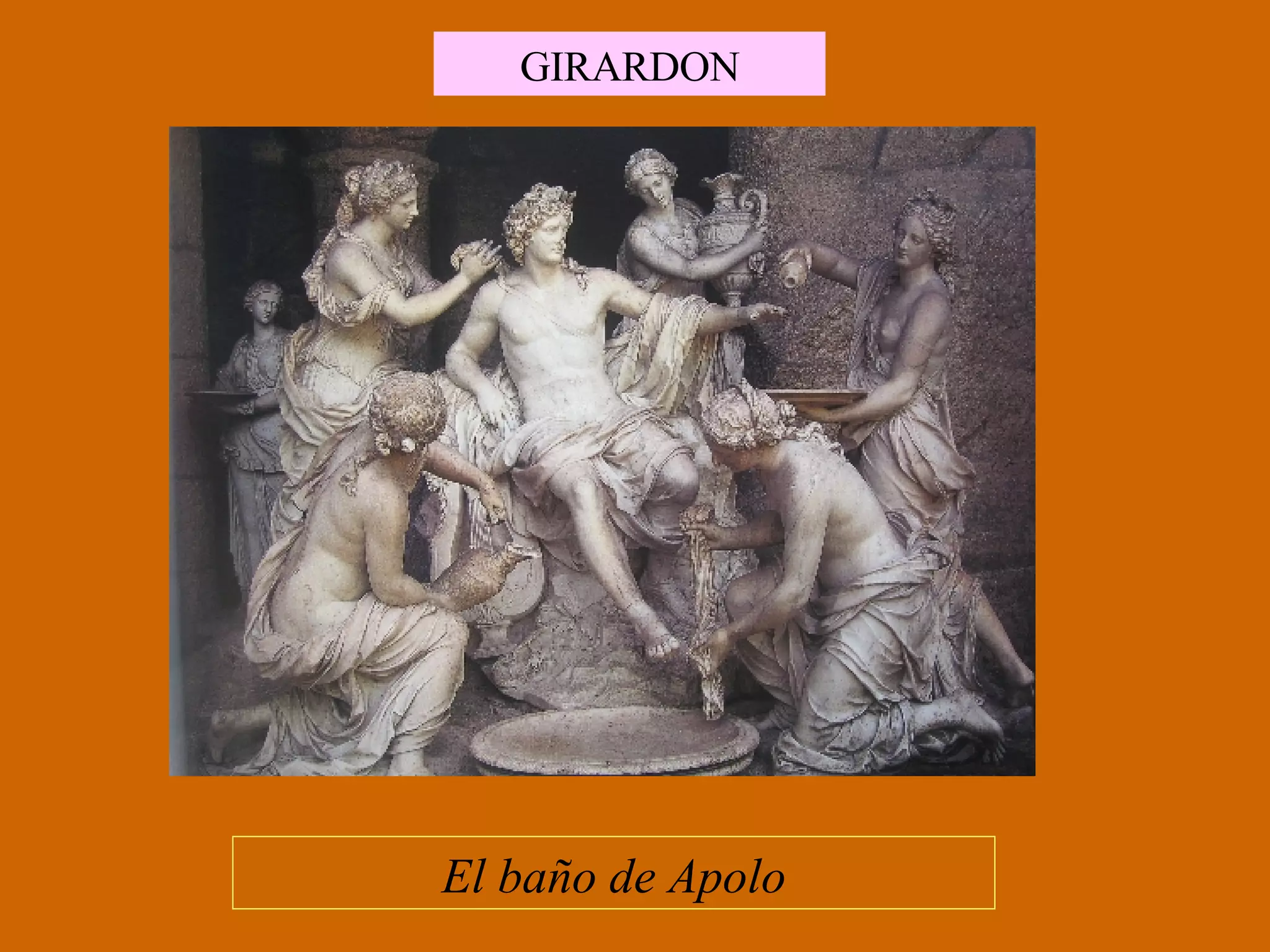 El baño de Apolo GIRARDON