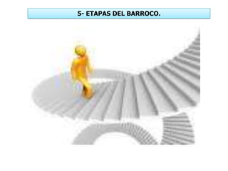 5- ETAPAS DEL BARROCO.
 