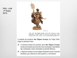PAS - UnB
2ª Etapa
2015
 