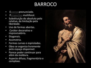 Escola literária - Barroco (seiscentismo) no Brasil. | PDF