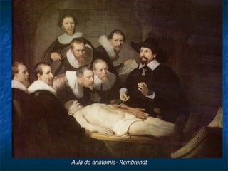 Aula de anatomia- Rembrandt
 