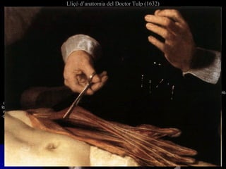 Lliçó d’anatomia del Doctor Tulp (1632)Lliçó d’anatomia del Doctor Tulp (1632)
 