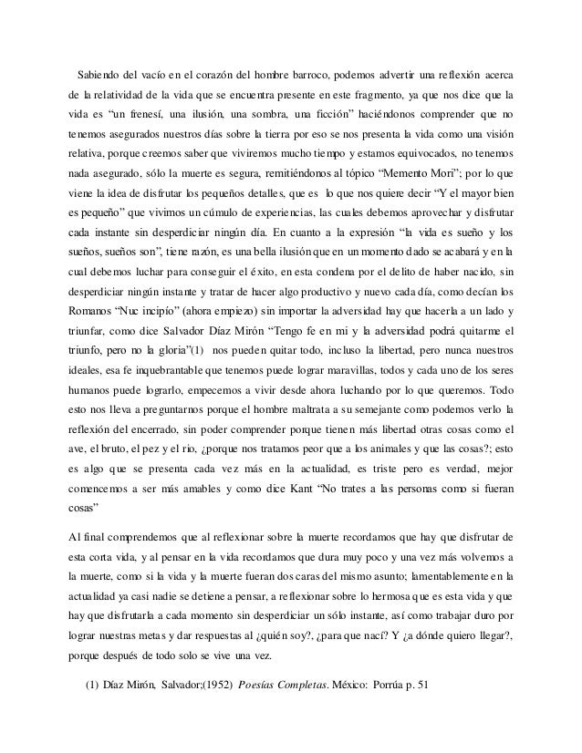 Barroco en dos cuartillas