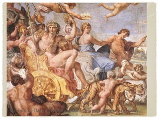 Triunfo de Baco y Ariadna. Palacio Farnese. Roma. 1597-1605 