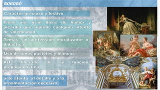 Barroco Rococó Estilos de arte: Barroco, Rococó y Neoclasicismo | PDF