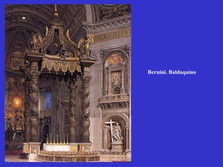 Bernini. Baldaquino 