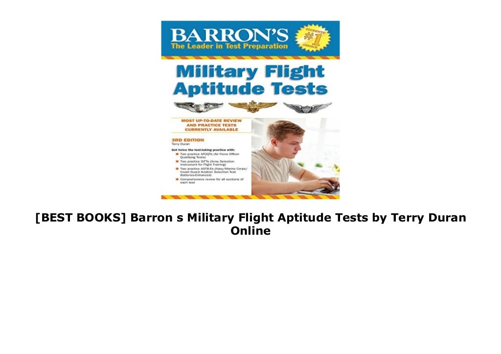 best-books-barron-s-military-flight-aptitude-tests-by-terry-duran-o