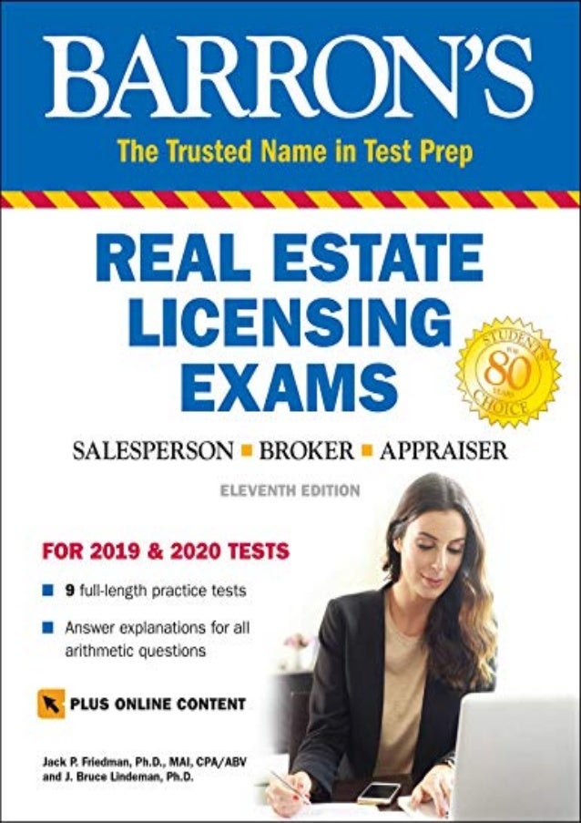PDF Barron s Real Estate Licensing Exams with Online Digital Flashc…