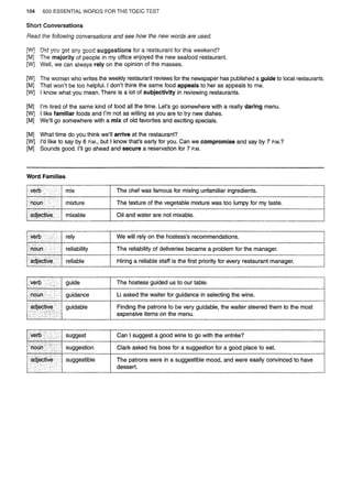 Barrons 600 essential words for the toeic