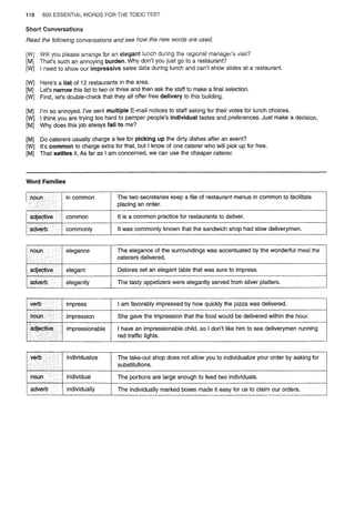 Barrons 600 essential words for the toeic