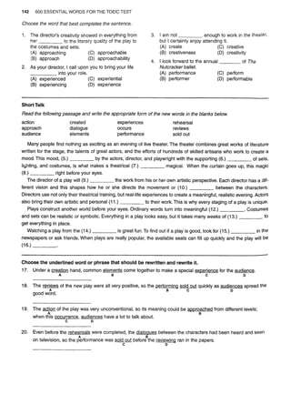 Barrons 600 essential words for the toeic
