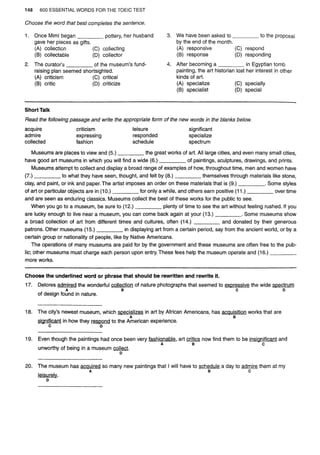 Barrons 600 essential words for the toeic