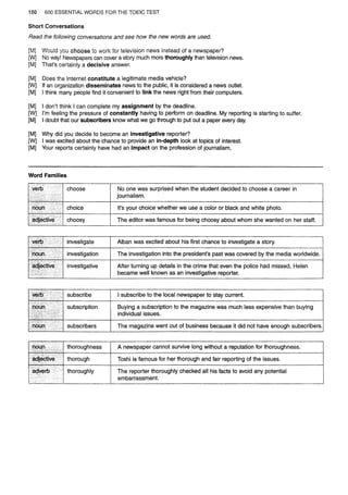 Barrons 600 essential words for the toeic