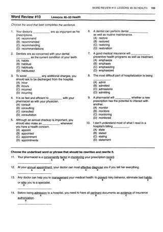 Barrons 600 essential words for the toeic