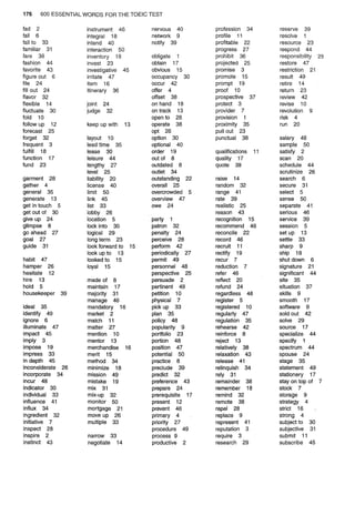 Barrons 600 essential words for the toeic