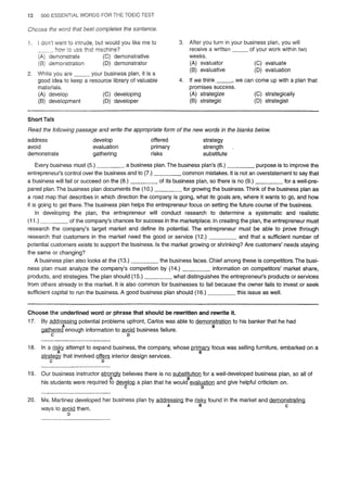 Barrons 600 essential words for the toeic