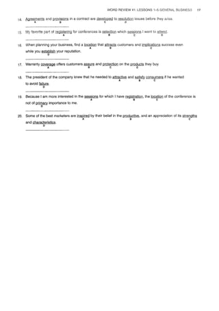 Barrons 600 essential words for the toeic