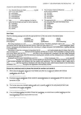 Barrons 600 essential words for the toeic