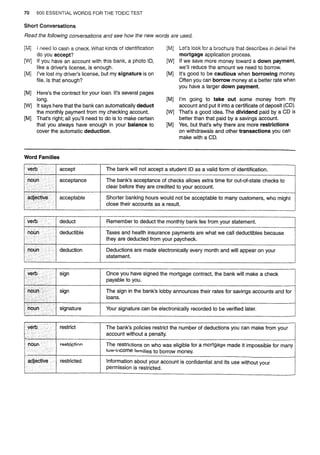 Barrons 600 essential words for the toeic