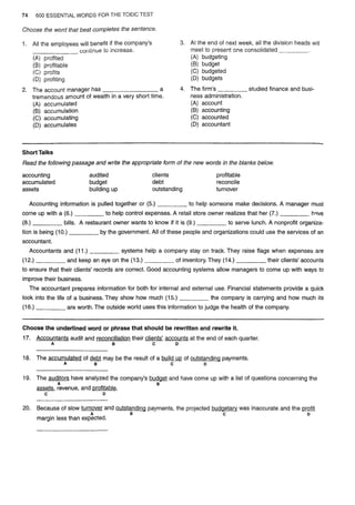 Barrons 600 essential words for the toeic