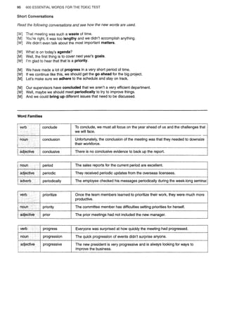 Barrons 600 essential words for the toeic
