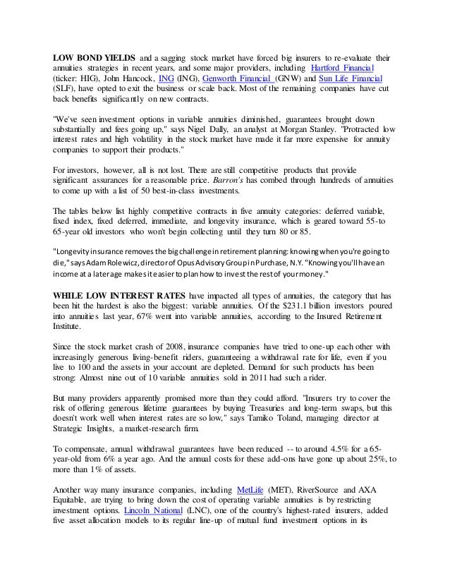 barons top 50 annuities for 2013