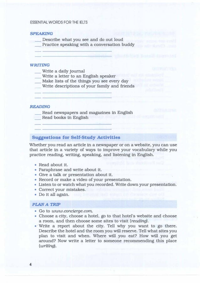 Barron s Essential Words For Ielts