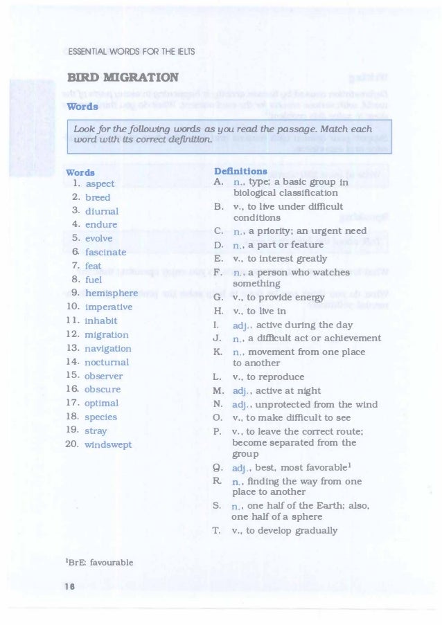barrons essential words for ielts word essential